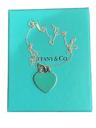 Tiffany & co return to Tiffany enamel heart
