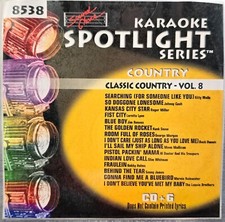 SC8538           COUNTRY   SOUND CHOICE KARAOKE LOT VA