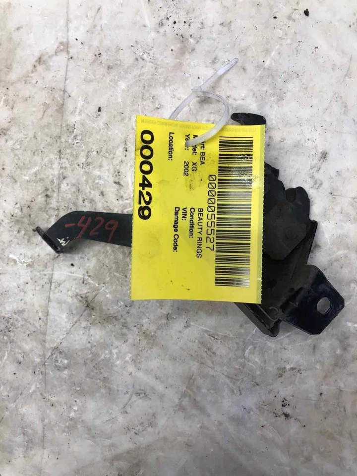 Hyundai XG350 2002 sedán capó delantero bloqueo panel de cierre con palanca de liberación Foto 2 de 4