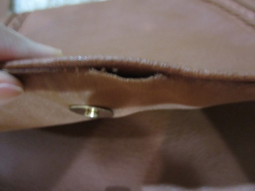 BNWT (pls read) Rampage Braided Saddle Crossbody women's handbag, brown, $58 - Picture 5 of 5