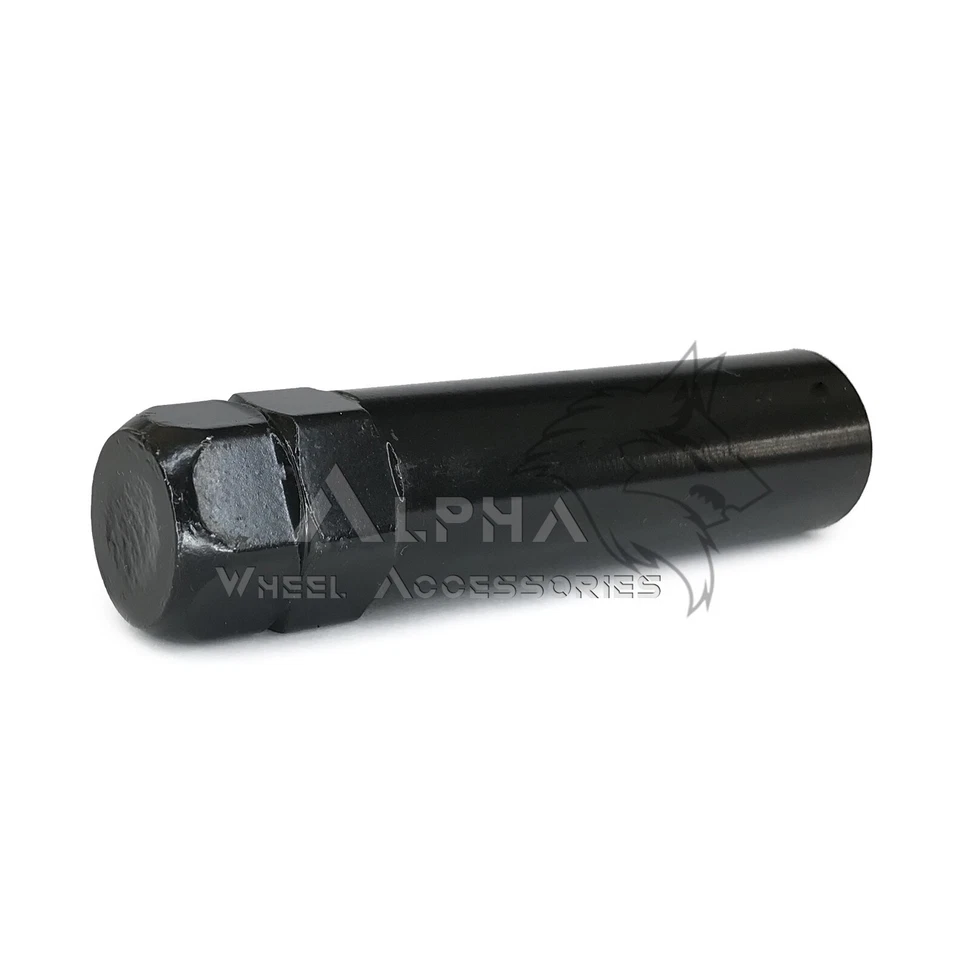 32 tuercas estriadas negras 9/16 para Dodge Ram 2500 3500 1994-2011 + llave de seguridad Foto 3 de 4