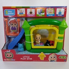 New Cocomelon Little Play Gym Playset 5 With JJ Figure -Carry  Go Preschool Toy