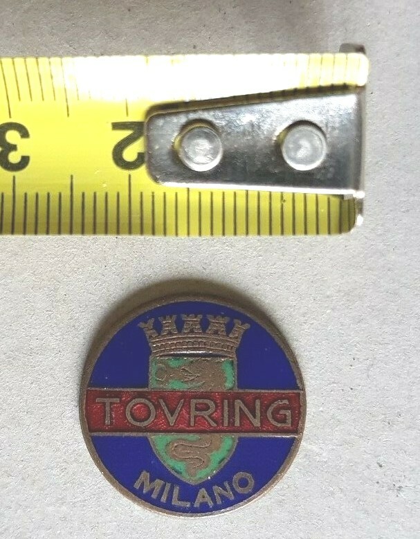 Fregio Stemma Smaltato Per Bicicletta Epoca - Head Badge Bianco - Occasione