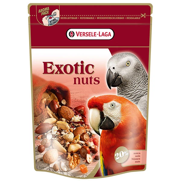 Vogelfutter Papageienfutter Versele-Laga Exotic Nuts - 750g