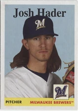 2019 Topps Archives JOSH HADER 1958 Topps Card #77 - MILWAUKEE BREWERS -