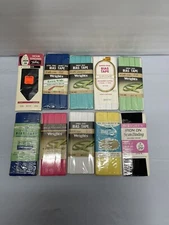 Vintage Seam Binding Lot 10 PCs