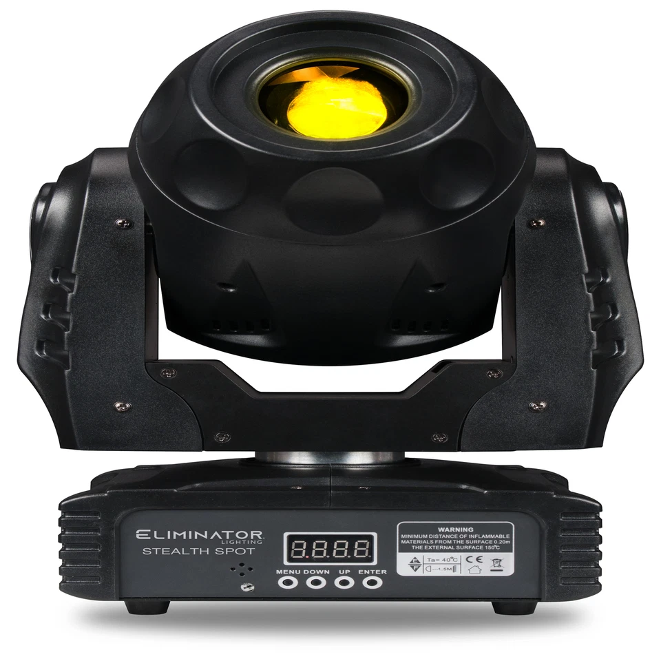 American DJ Eliminator Stealth Spot 60 Watt LED DMX Moving Head Spot Light ADJ - Image 2 of 4