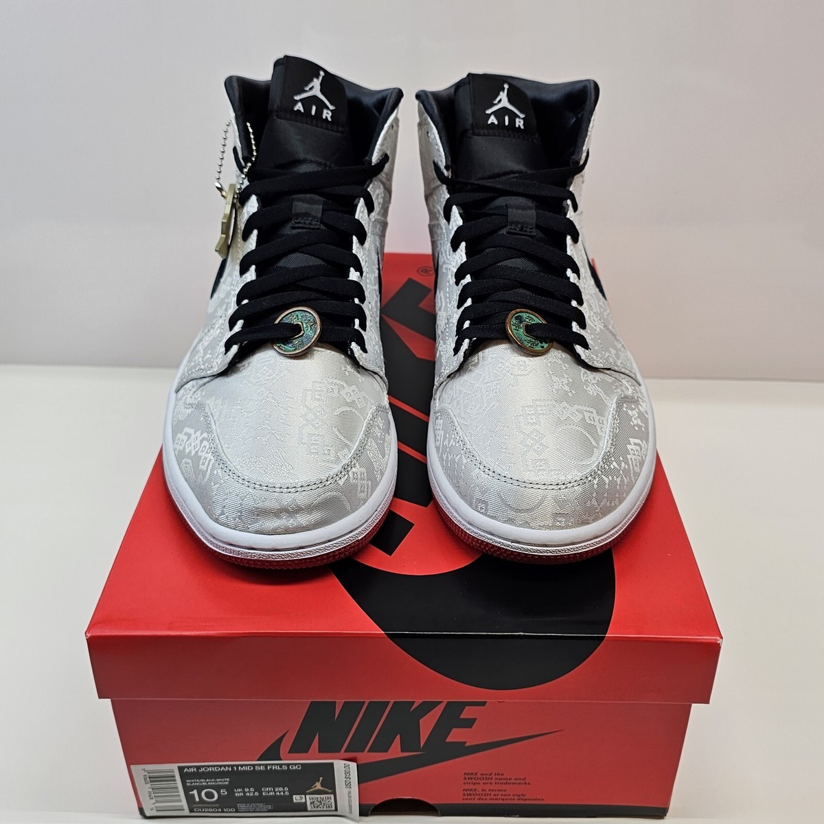 Jordan 1 Mid SE Fearless Edison Chen CLOT Men's Size 10.5 Jordan 1 Mid SE Fearless Edison Chen CLOT Men's Size 10.5