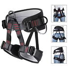 Rock Climbing Harness Tree Rappelling Harness Seat Waist Belt Rescue Gear
