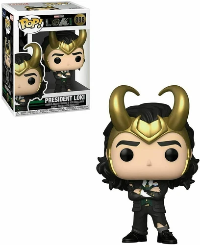 Marvel Comics Loki TV Series President Loki Vinyl POP! Figure Toy #898 FUNKO NIB