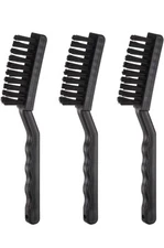 3pcs Anti-static Cleaning Brush 18x60mm PV Plastic Bristles Antistatic ESD Brush