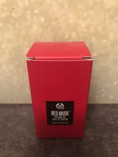 The body shop PERFUME OIL - RED MUSK LARGEST SIZE AVAIL. 30 ML. 1.0 OZ. NEW