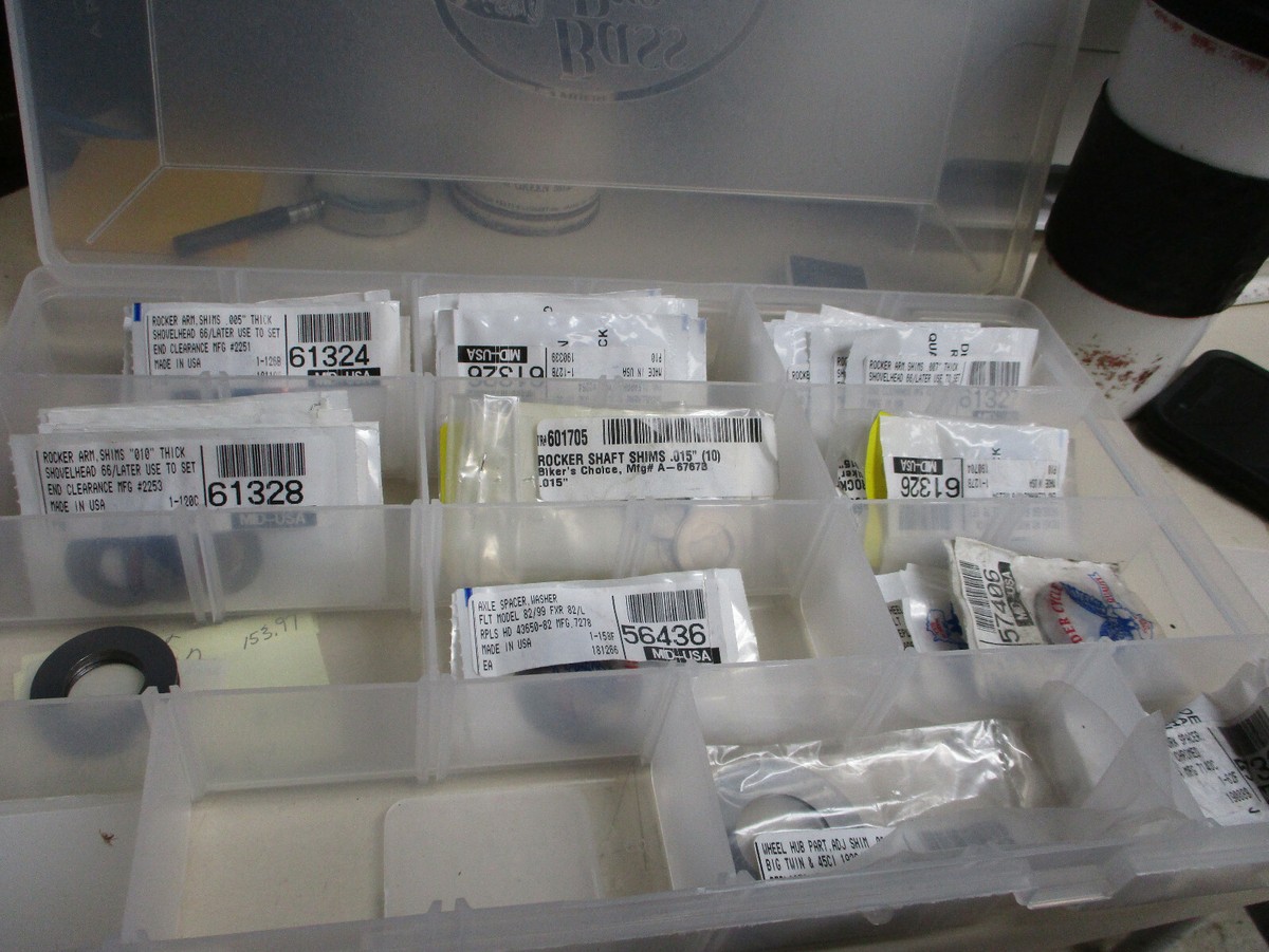 HARLEY SHOVELHEAD & SPORSTER ROCKER ARM SHAFT SHIMS .020 1966-1985