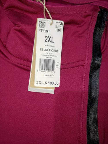 ADIDAS COLD.RDY GIACCA DA ALLENAMENTO DONNA TAGLIA 2XL NUOVA CON ETICHETTE - Foto 6 di 11