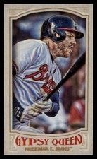 2016 Topps Gypsy Queen #8 Freddie Freeman Mini Box Variations