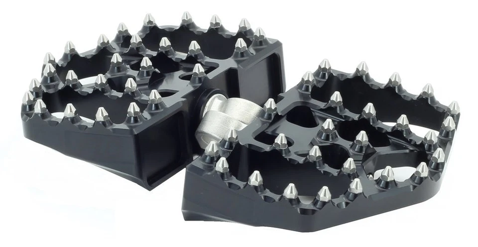 HARLEY DAVIDSON / DYNA / CUSTOM CHOPPER V4 MINI TABLAS DE PISO NEGRO FLO Foto 2 de 4