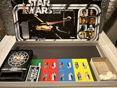 STAR WARS Escape From The Death Star - Board Game - Kenner 1978 No