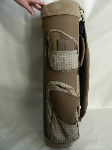 Datrek Mist Tan Beige Golf Bag 4 Way Divider and USG Towel - Picture 9 of 12