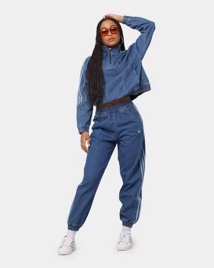 denim track pants | Palm Angels | Eraldo.com