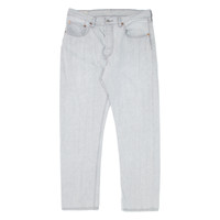 LEVI'S 501 BIG E Jeans Mens Grey Regular Straight W30 L28