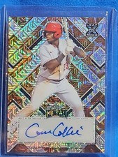 2022 LEAF METAL BASEBALL AUTO BA-CC2 CAM COLLIER GIRAFFE MOJO ROOKIE RC 1/2!
