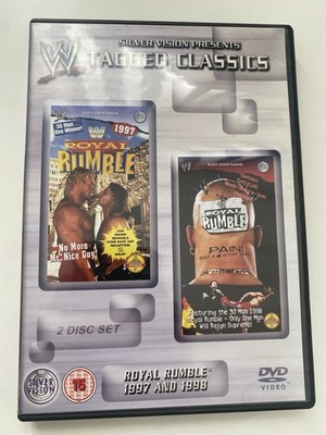 WWE DVD Royal Rumble 1997 & 1998 Tagged Classics * Undertaker Vs Shawn Michael