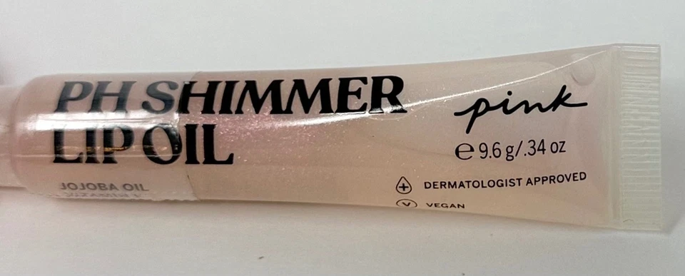 3 NEW VICTORIA'S SECRET PINK PH SHIMMER LIP OIL GLOSS BALM SHINE JOJOBA TUBE - Image 4 of 4
