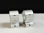 Unbranded Weaver 1" / 0.765" Scope Rings Silver Horizontal Split — photo 4