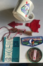 Powhatan 456 S2 1967 Service Project, Mug & Arrows + book BSA Lot Blue Ridge #5