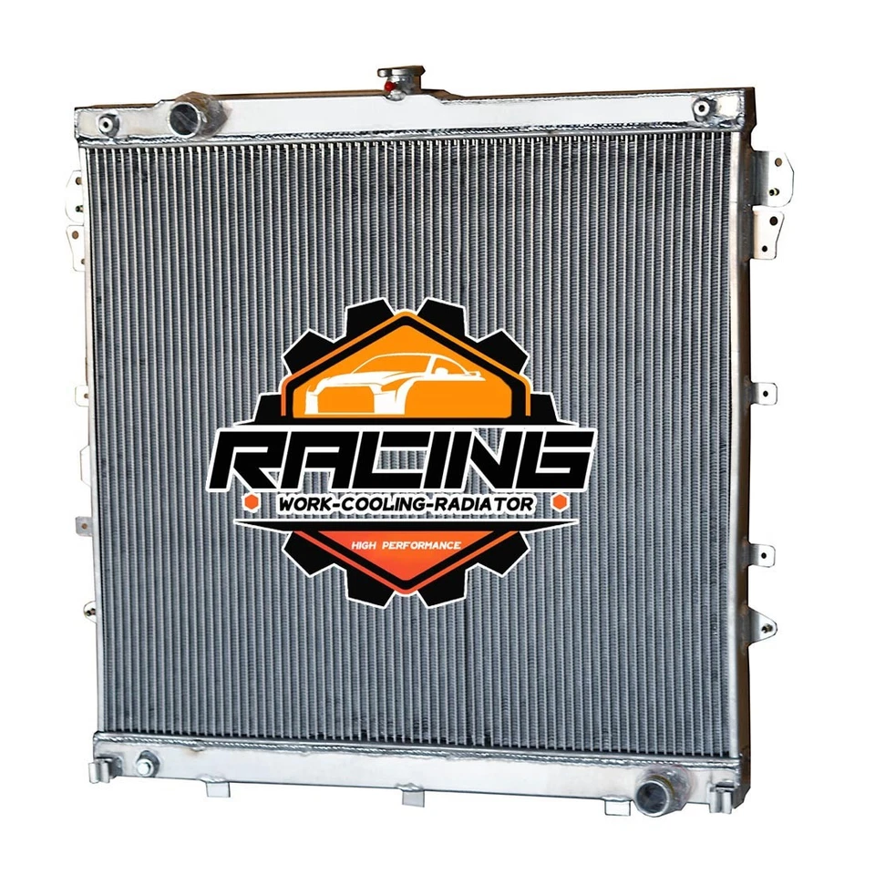 Radiador de aluminio para Toyota Tundra Sequoia V8 2007-2020 2019 4,6 L 4,7 L 5,7 L etc. Foto 2 de 4