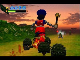 Mystical Ninja Starring Goemon Nintendo 64 N64 1998 Cartridge Retro Action Game
