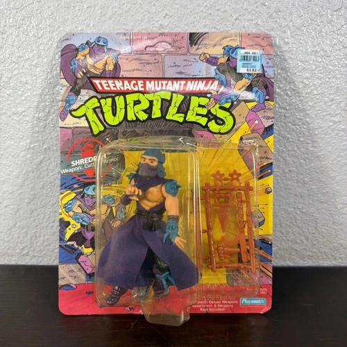 Playmates TMNT Ninja Turtles 1988 Shredder Sealed Unpunched Action Figure