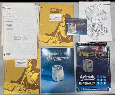 Lot Of Heath Zenith Hero Jr Manuals Guide Box