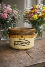 Harrods Stilton ceramic cheese bowl 