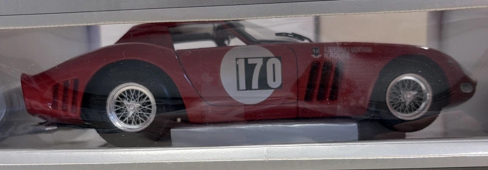 Eagles Race 1964 Tour De France Ferrari 250 GTO 64 Diecast Modelo Coche Rojo 1/18 Foto 3 de 4