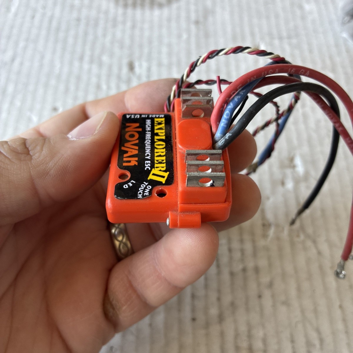 Vintage NOVAK Explorer II High Frequency ESC Electronic Speed