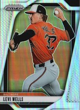 2025 Panini Prizm #68 Levi Wells Silver Prizms