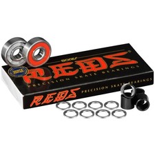 REDS Skateboard Bearings 8 Pack Bundle