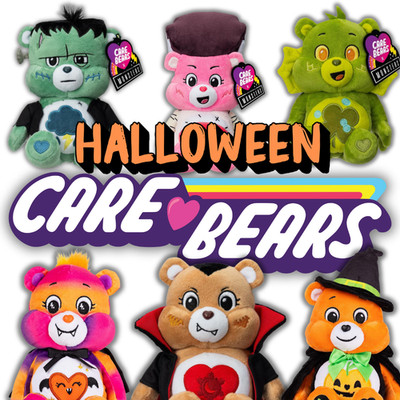 Care Bears Halloween Plüsch - Limited Edition Spooky Sammlerstück Stofftier