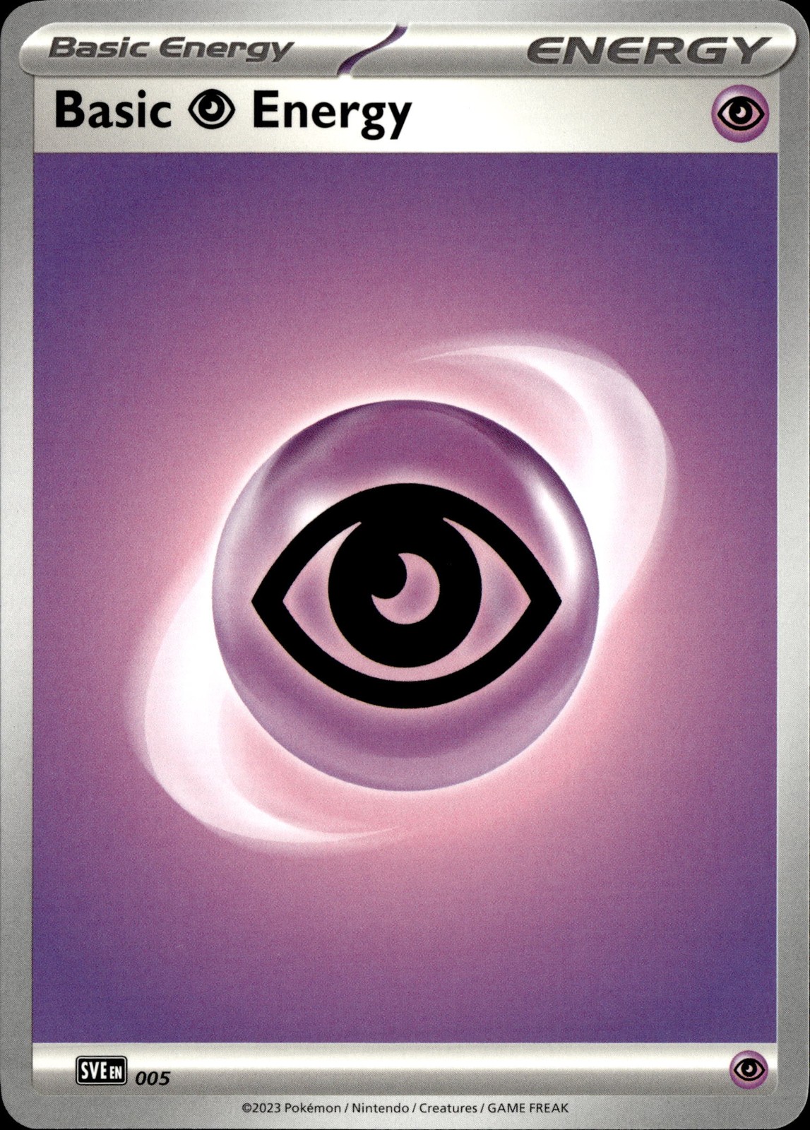 Prize Pack Series Cards #005 Basic Psychic Energy