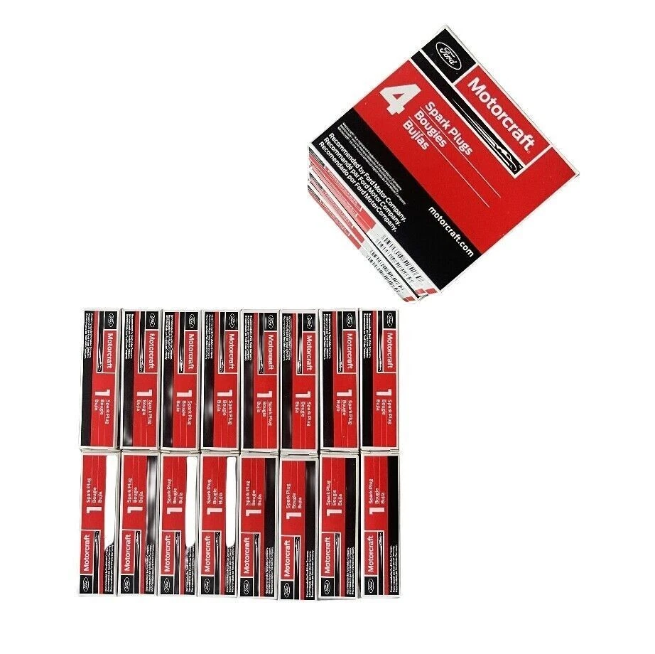 16Pcs Motorcraft SP526 Double Platinum Spark Plugs For F-150 F-250 6.2 6.7L New - Image 2 of 4