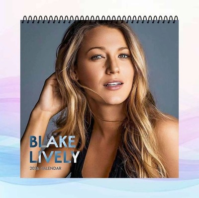 Blake Lively 2026 Calendar Hollywood Actress Glamour Wall Poster Decor Gift
