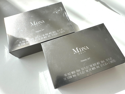 NEW SEALED MDNA SKIN Face Skin Care Set Travel kit Limited Made in 