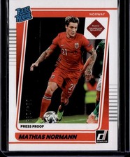 2021-22 Panini Donruss Road to Qatar - Rated Rookie Mathias Normann #180...