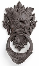 Heurtoir De Porte Mascaron Renaissance – Fonte Antique 37 Cm