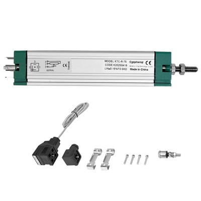 KTC 75MM Stroke Linear Displacement Sensor 0-10V Output for Injection Molding