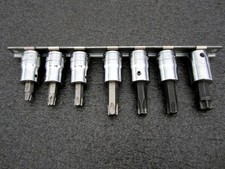 Snap-on 38 Drive 7pc Torx Socket Set 207eftxy Usa Snap-on 38 Drive 7pc Torx Socket Set 207eftxy Usa