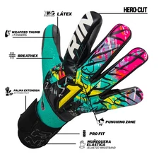 RINAT Asimetrik Pro TX Goalkeeper Gloves – Wet & Grip Elite Pro