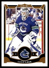 2015-16 O-Pee-Chee #391 Eddie Lack Vancouver Canucks Hockey Card