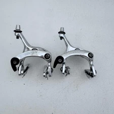 Vintage Cannondale Theta Brake Calipers Road Bike Pair Dual Pivot Silver A67